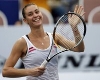 Tennis: Torneo Wta Roma, Flavia Pennetta elimina la Kazaka Yaroslava Shvedova